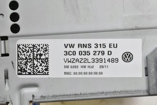OEM 3C0035279D Radio CD RDS Navi pour VW Passat B7 image 7