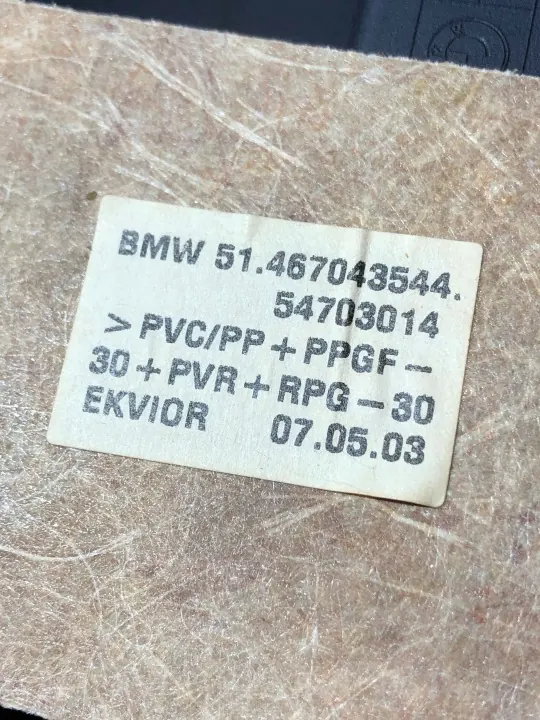 Estante de maletero BMW F30 OEM 54703014 - Usado image 3
