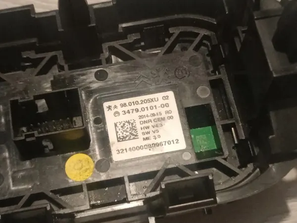 Selector de Marchas Automático OEM 98010205XU Citroen image 5