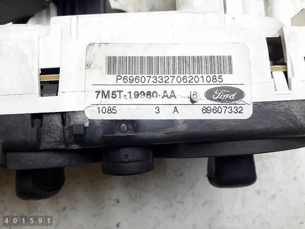 Module de contrôle climatique Ford C Max 2008 7m5t19980aa image 6