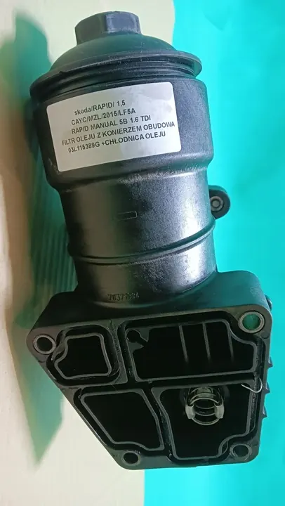 Oljefilterbas Skoda Rapid 1.6 TDI image 3