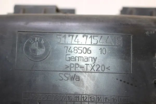 Conduto de ar direito OEM 7154418 BMW 3 E92 E93 image 6