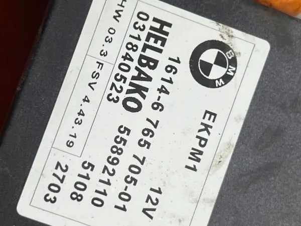 BMW Rele OEM 6765705 5-sarja E60 3.0L Diesel image 4