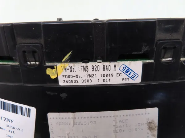 Gebrauchter VW Sharan I Lift 2.8 V6 Tacho image 5