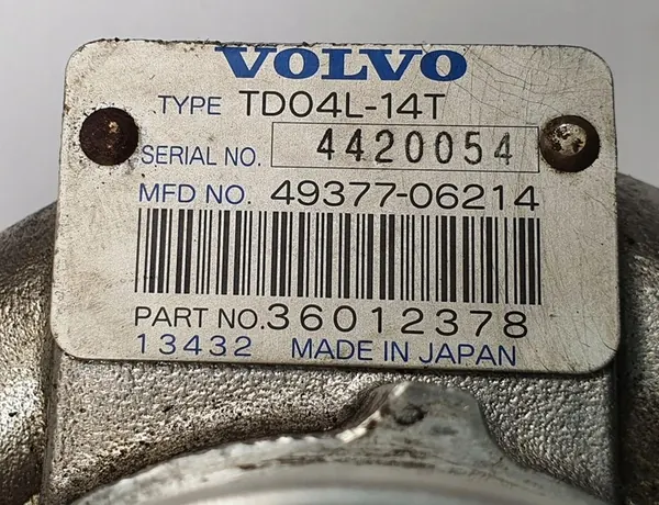 Turboalimentador Volvo XC90 2.5 T 36012378 image 7