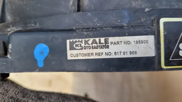 Kylarrubrik 51781968 Fiat Linea 1.4 T-JET 2007-2015 image 3