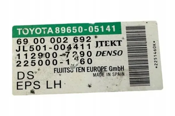 Stuurbekrachtiging besturingseenheid OEM 1129007290 Toyota image 6