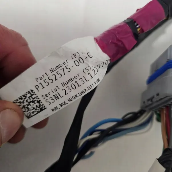 Faisceau Portière Arrière Gauche Tesla Model X Plaid 2022 OEM 155257500C image 9
