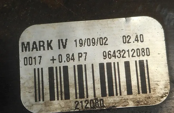 Carcasa de termostato Boxer Ducato Jumper 2.2 HDI 9643212080 image 3