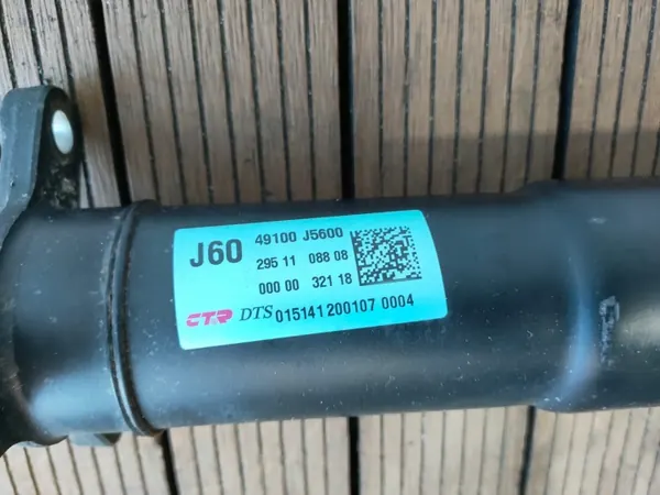Kia Stinger 2017-2021 Aandrijfas OEM 49100-J5600 image 4