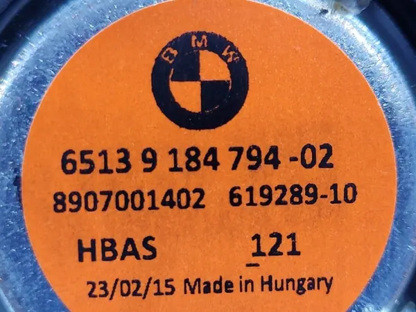 Luidsprekerrooster Links OEM 9184794 7349009 BMW 5 F10 image 7
