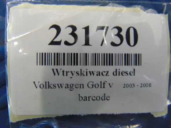 Jeu d'injecteurs diesel OEM 0414720403 pour VW Golf V 2.0TDI image 7