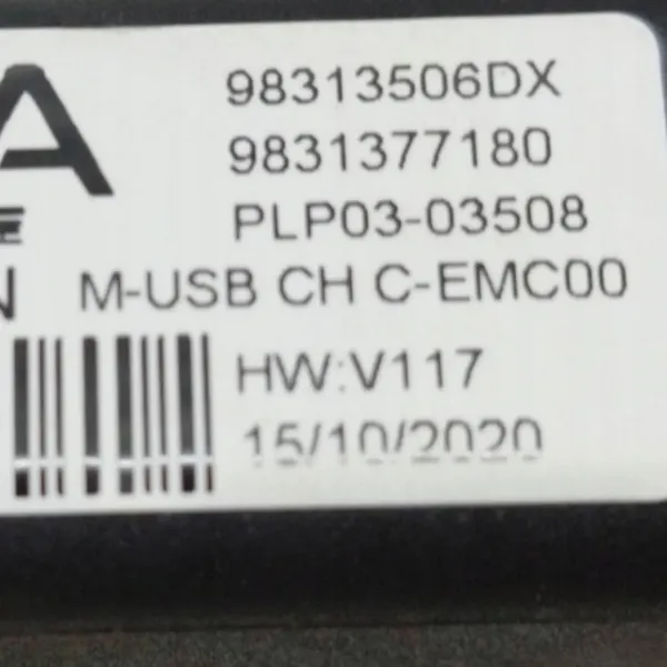 Prise USB Citroen OEM 9831377180 pour C4 III e-C4 image 8