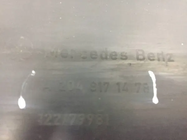 Moldura Matrícula Mercedes C W204 OEM A2048171478 image 6