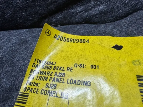 Coin de pare-chocs arrière droit OEM A2056909604 Mercedes image 4