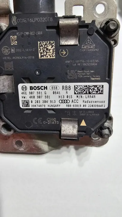 Sensor Radar Audi E-Tron Q8 OEM 4KE907561G image 3