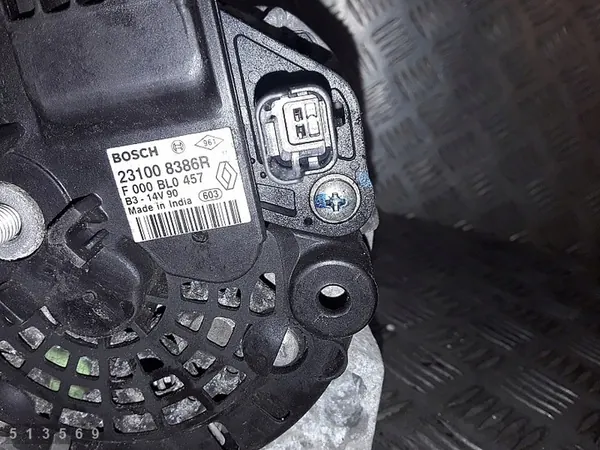 Dacia Logan 2014 Vaihtovirtageneraattori 1200 Bensiini OEM 231008386r image 5