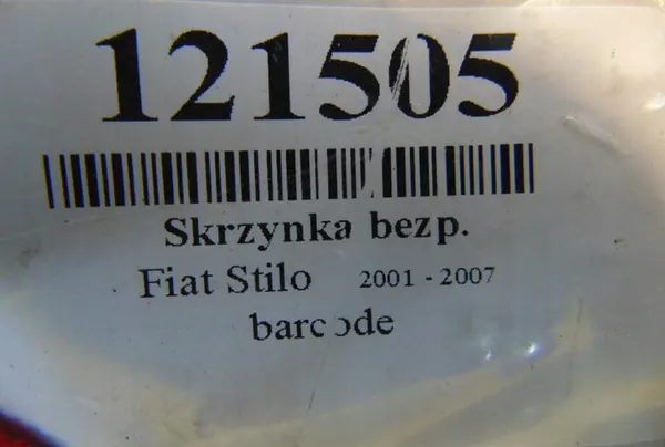 Caixa de fusíveis FIAT STILO 1.9JTD image 10