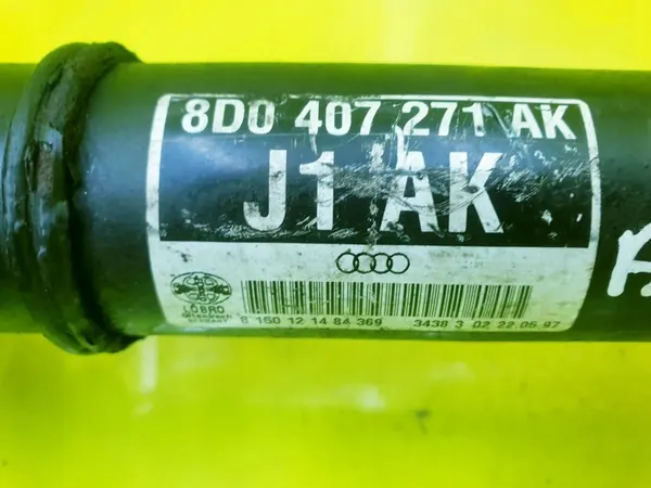 Vänster fram CV-axel VW Passat B5 Audi A4 B5 image 6