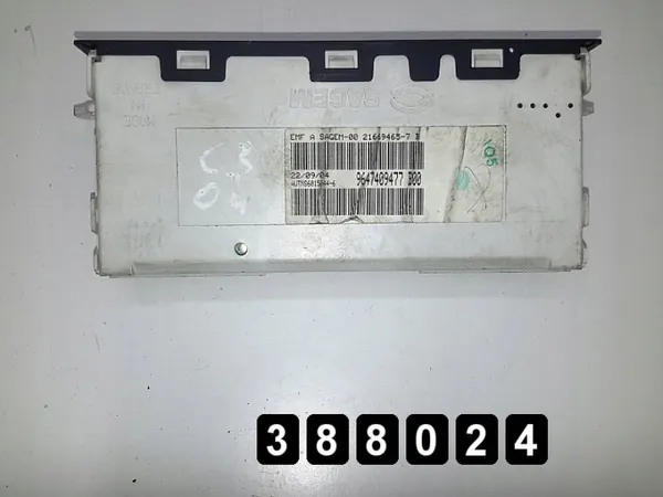 Citroen C3 Displayskärm OEM 9647409477 - Begagnad image 3
