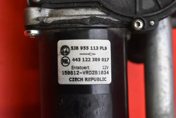Tuulilasinpyyhkijän mekanismi eteen Skoda Rapid 2012-2017 OEM 5JB955113 image 5