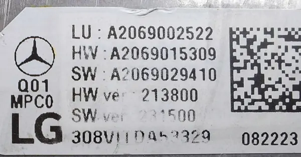 Caméra ADAS OEM A2069002522 pour Mercedes-Benz image 6