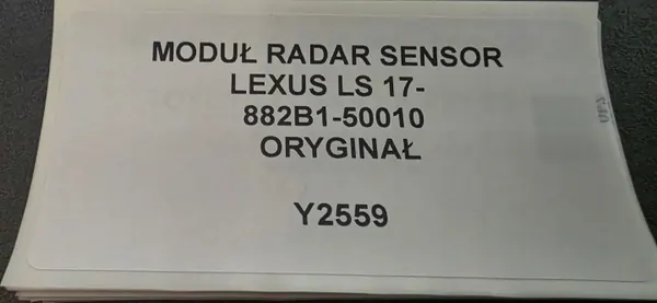 Lexus LS Radarsensor Module OEM 882B1-50010 image 4