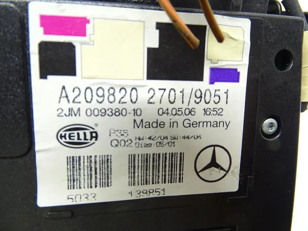 Interieurverlichting Mercedes CLK W209 A2098202701 image 4