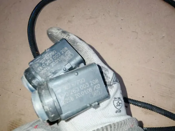 Opel Vectra C Lift Parksensoren PDC vorne + Verkabelung OEM image 7