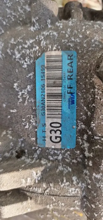 Réducteur arrière HYUNDAI G30AN2106 2.2L Diesel 2022 image 3