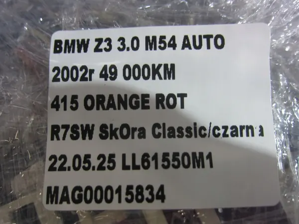 Pompe de toit BMW Z3 E36 Cabrio OEM 54348410305 image 10