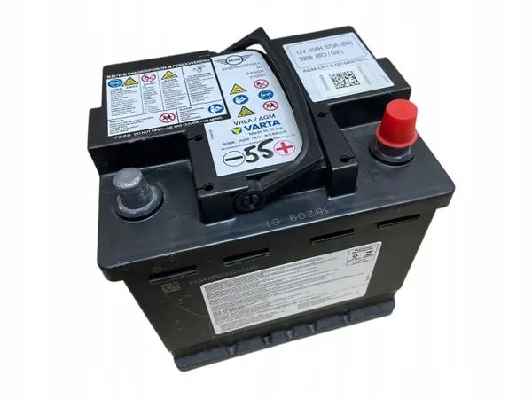 AGM Start-Stop Akku OEM AKUMULATOR 12V 50AH 570A image 2
