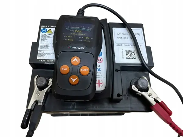 AGM Start-Stop Akku OEM AKUMULATOR 12V 50AH 570A image 4