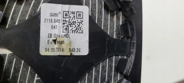 Insert espejo izquierdo calefactado Opel OEM 2116.3601 image 6
