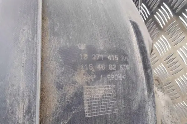 Arco ruota posteriore destro OPEL ASTRA J GTC 2012 image 2