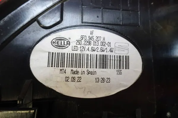 SEAT IBIZA 6F 17-21 Luz Trasera LED Izquierda Usada image 4