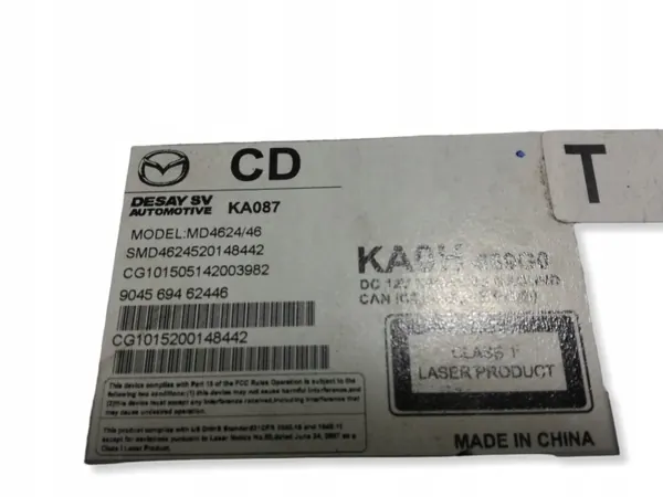Mazda CX-5 Radio & Navigation OEM KA0H-669G0 image 4