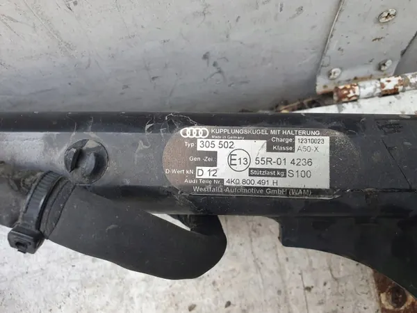 Attelage Audi A6 S6 C8 OEM 4K0800491H - Électrique Pliable image 5