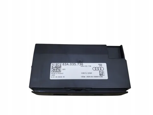 Audi Q3 83A Doble Puerto USB C + USB OEM 83A035736 image 4