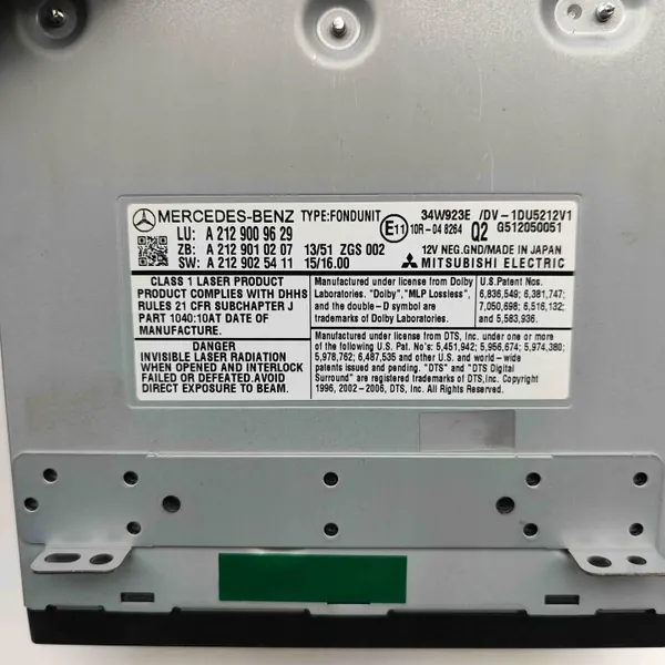Changer CD OEM A2129010207 pour Mercedes-Benz GLS image 7
