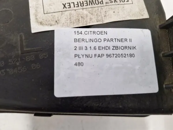 FAP-säiliö OEM 9672052180 Citroen Berlingo/Partnerille image 5