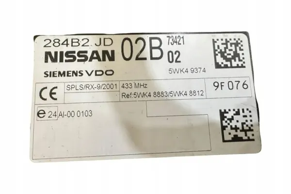 Módulo Conforto Nissan 284B2JD02B para X-Trail T31 image 3