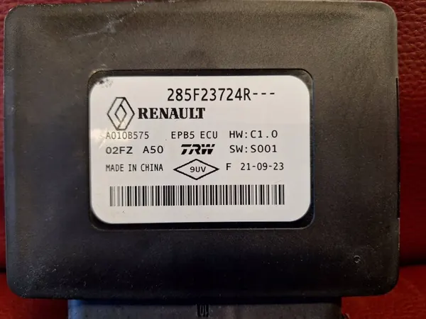 Module de frein à main Renault Clio V OEM 285F23724R image 3
