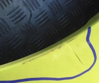 Citroen Främre vänster skärm 9674790580 image 2