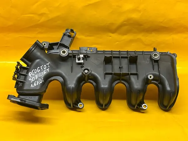Ansaugkrümmer PEUGEOT 307 LIFT 1.6 HDI 2003-2010 OEM image 3