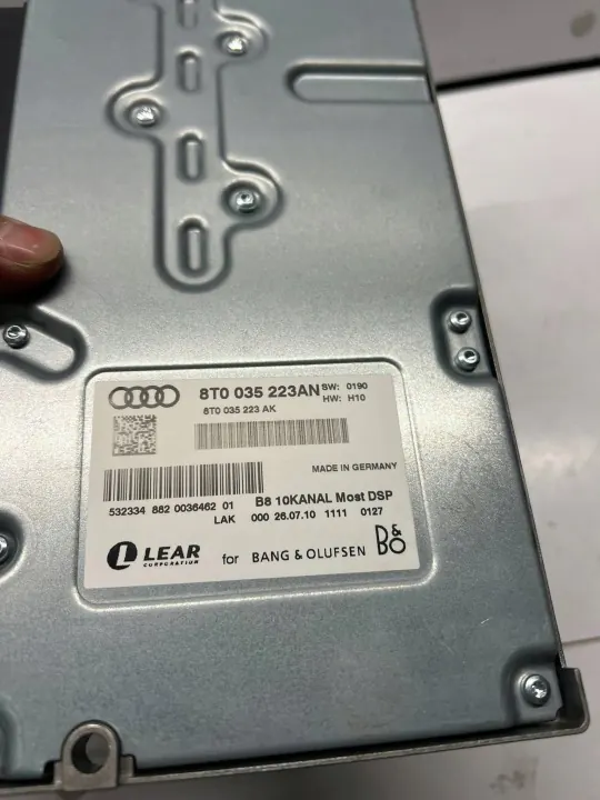 8T0035223AK Förstärkare för Audi S5 - Begagnad Audi OE image 5