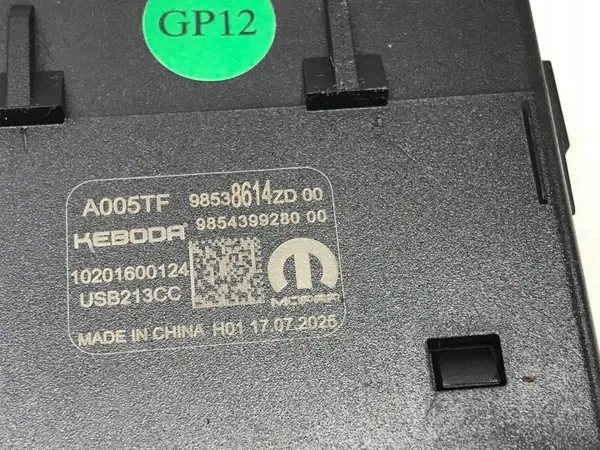 OEM 98538614ZD USB-C Ladeanschluss für Opel/Citroen image 5