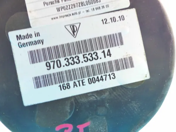 Porsche luftfjädring OEM 97033353314 för Panamera I 970 image 3