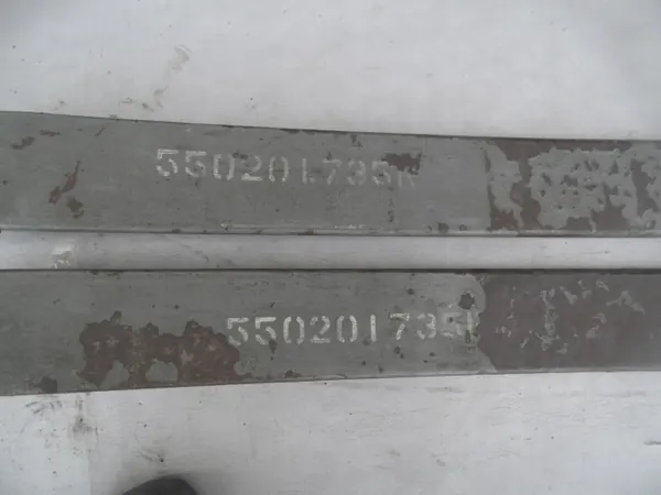 Ressort à lames arrière OEM 550201735R Renault Master II image 4
