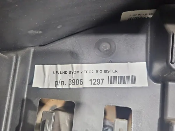 Instrumentpanel passagerarairbag OEM IMPRK1551977 Opel Corsa E image 9